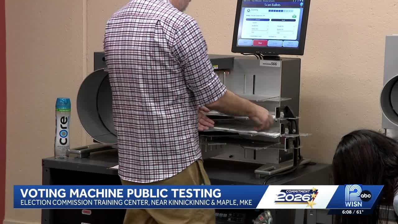 Milwaukee election officials test voting machines to prevent errors ahead of general election — WISN 12 Milwaukee, San Antonio Community news