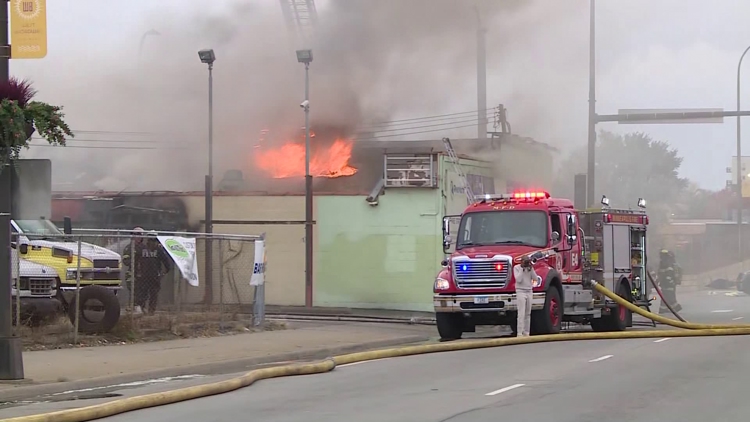 Crews respond to fire just off I-94 in north Minneapolis — KARE 11 Local, San Antonio Community news
