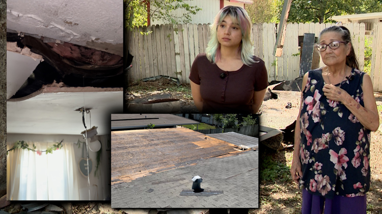 'It was like raining inside.' | San Antonio family seeks help after August storm tears roof from home — KENS 5 (San Antonio)