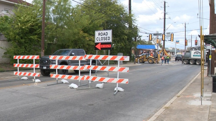 San Antonio water main project brings months of closures to East Hildebrand — KENS 5 (San Antonio)