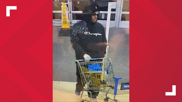 Police investigating a robbery at Walmart in Converse, Texas