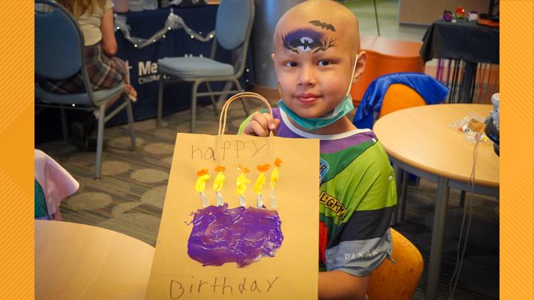Young patients make handmade decorations for San Antonio Zoo gorilla's Halloween-themed birthday — San Antonio Health news