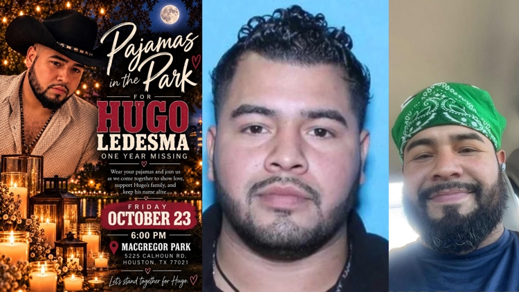 ‘Pajamas in the Park’ vigil to honor missing Hugo Ledesma in Houston — KENS 5 (San Antonio), San Antonio Community news