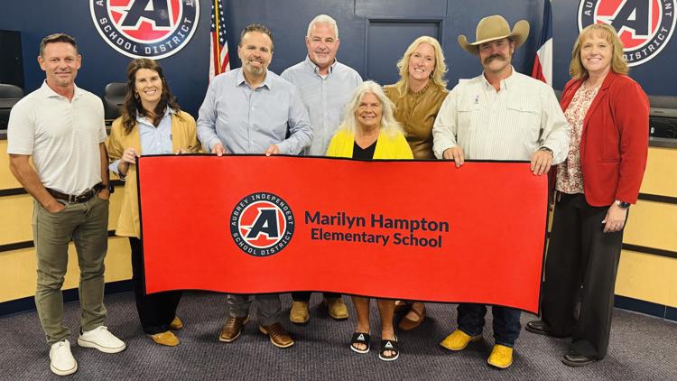 Aubrey ISD names new elementary school after beloved retired janitor — WFAA (Dallas-Fort Worth), San Antonio Schools news